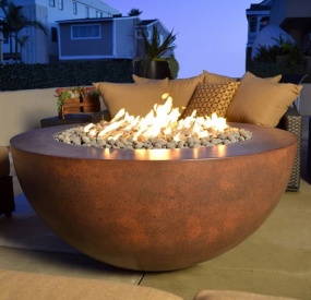 Metal Gas Fire Pit